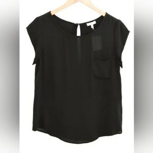 Joie Silk Pocket Blouse